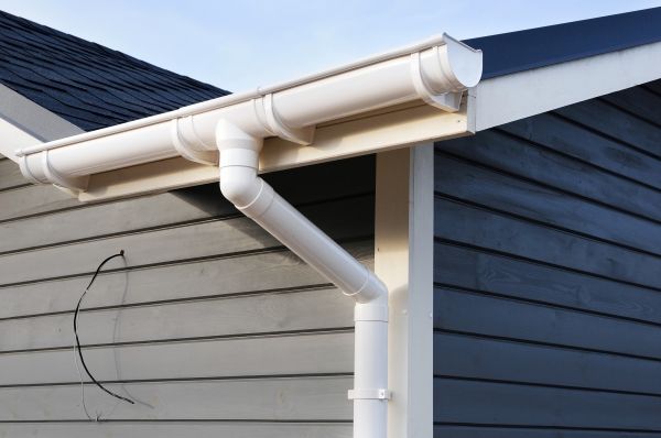 PVC Rain Gutter Installation in Sebastian