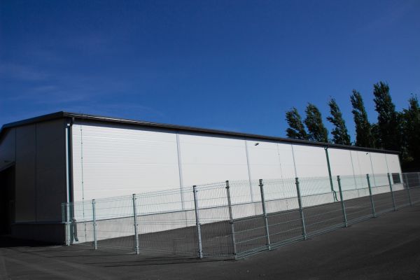 Warehouse Gutter Installation in Sebastian