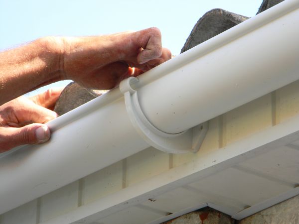 Plastic Gutter Repair in Sebastian