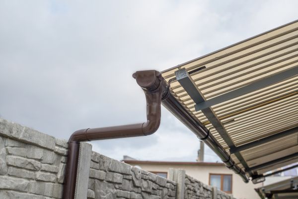 Plastic Downspout Installation in Sebastian